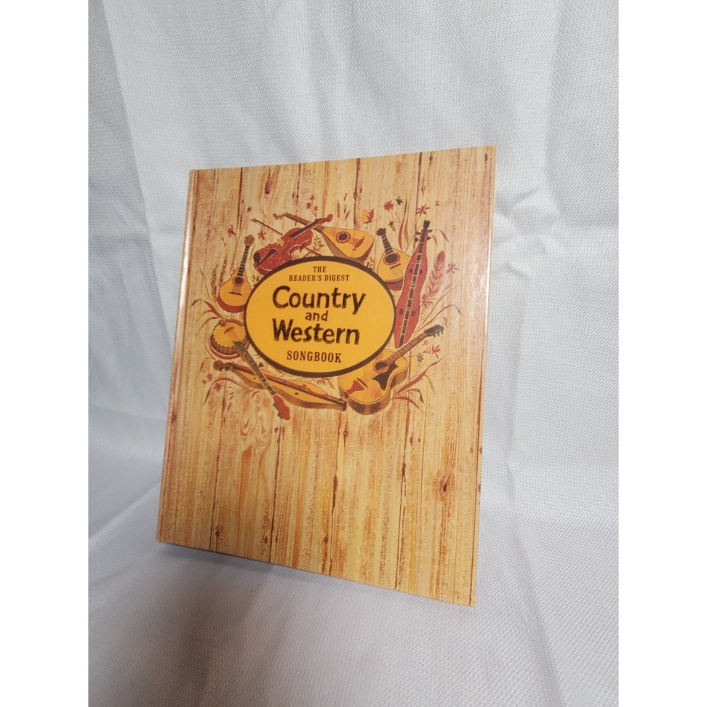 Vintage Reader's Digest Country & Western Songbook Hardcover Spiral Bound